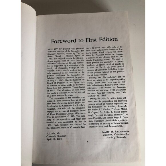 What Luther Says: A Practical In-Home Anthology for the Active Christian - Picture 4 of 8